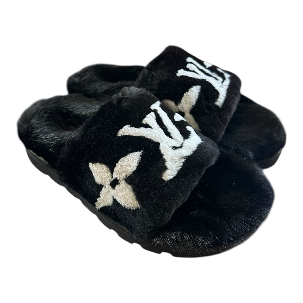 Louis Vuitton Pool Pillow Comfort Mule Black 39 EU